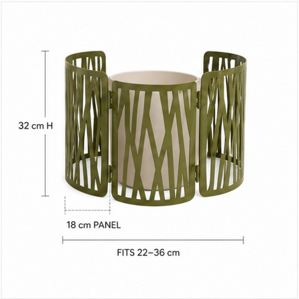 Trama Schermo Decorativo per Fioriera