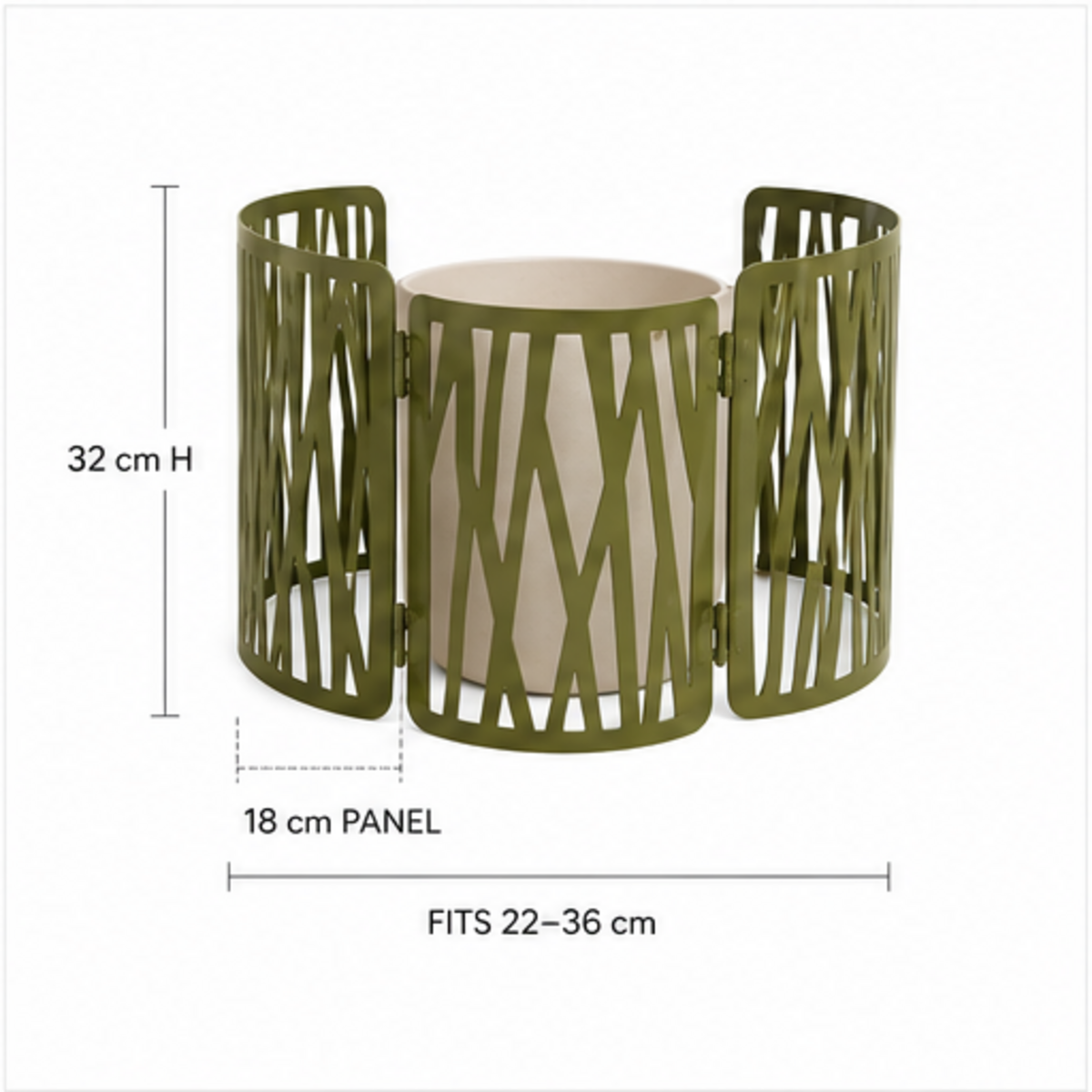 Trama Schermo Decorativo per Fioriera