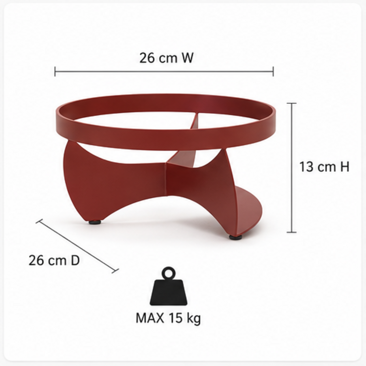 Radice Rialzo Decorativo per Vaso