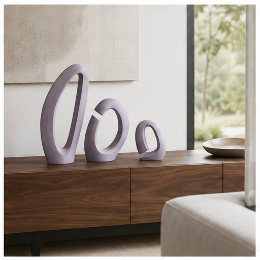 Vuoto Set di Oggetti Decorativi