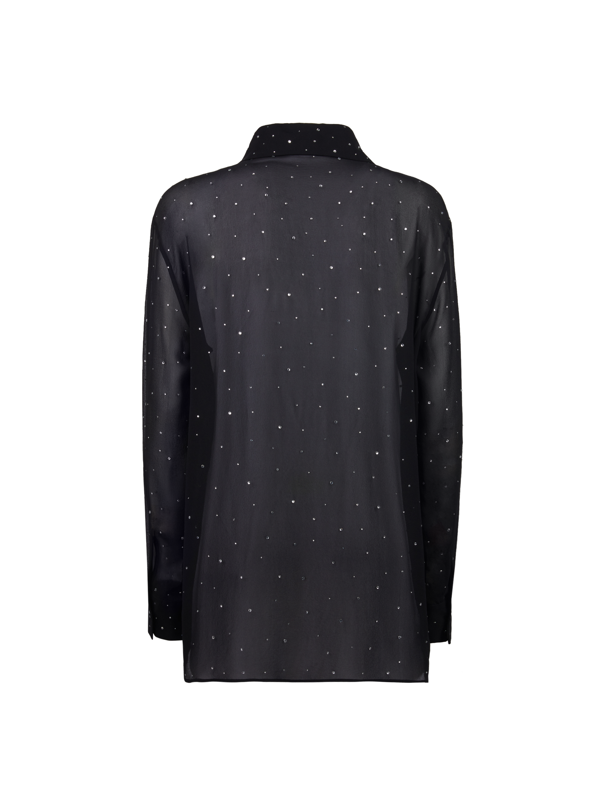 BOXY SHIRT WITH CRISTAL