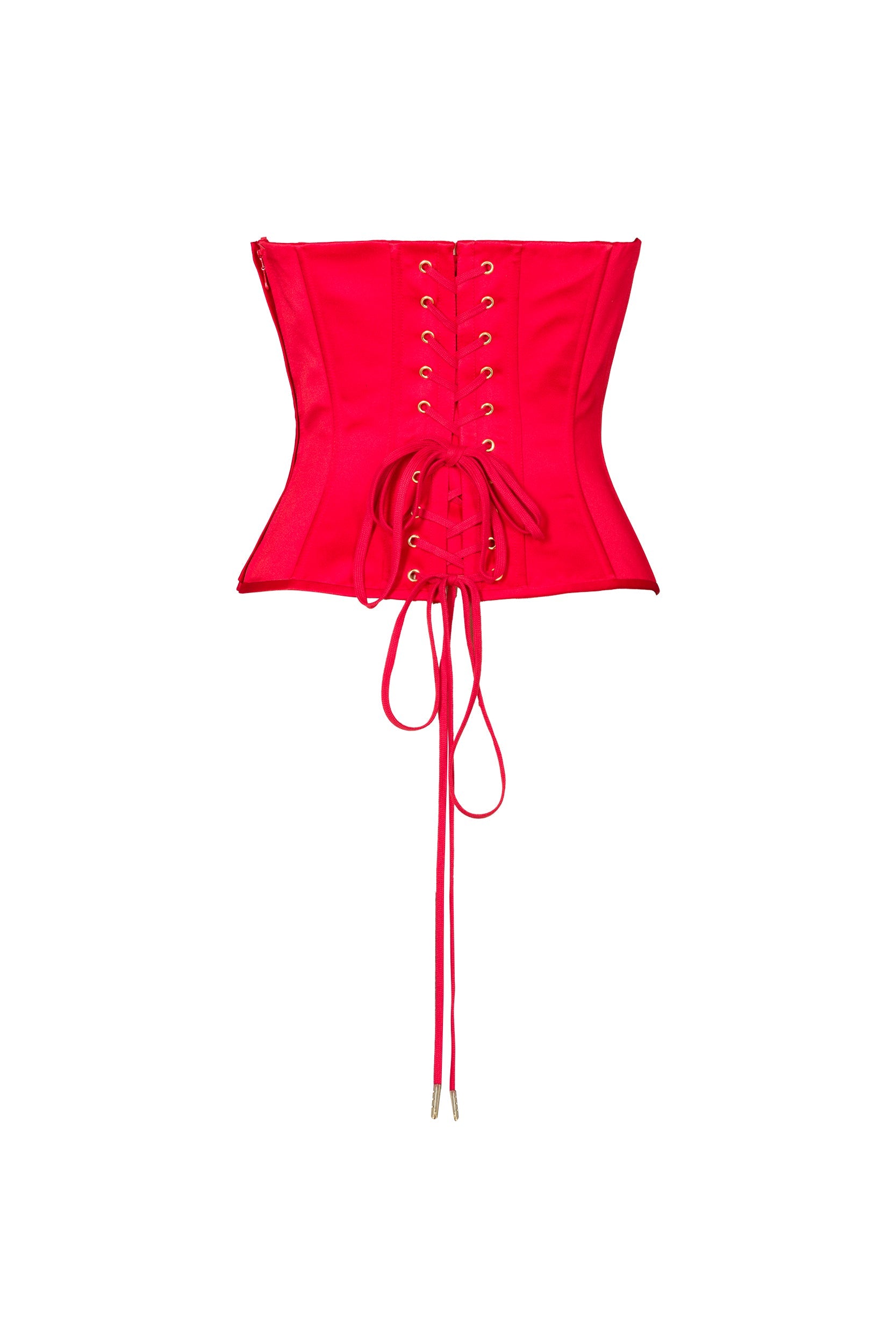 RED CORSET TOP