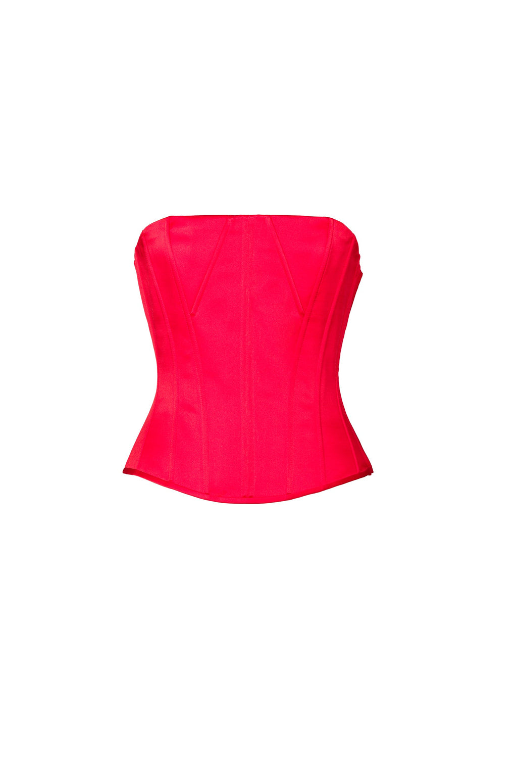 RED CORSET TOP