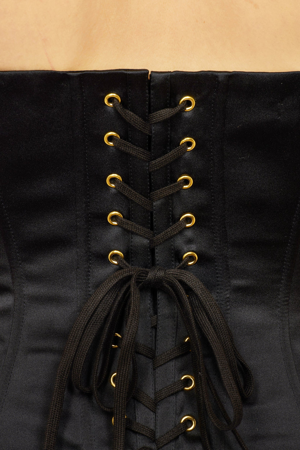 BLACK CORSET TOP